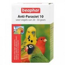 Beaphar Anti - Parasiet 10 Vogel knaagdier