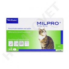 Milpro smakelijke ontwormingstabletten voor katten