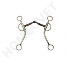 Snaffle bit met Shanks